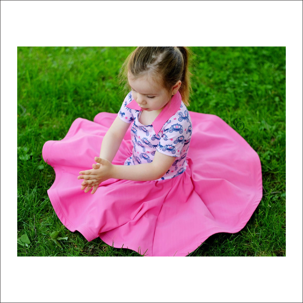 Never Never Land Dress | Child Sizes 2T-10 | Beginner Level Sewing Pattern