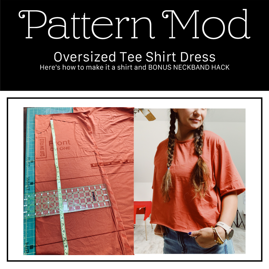 Pattern Mod | Oversized Tee Shirt Top