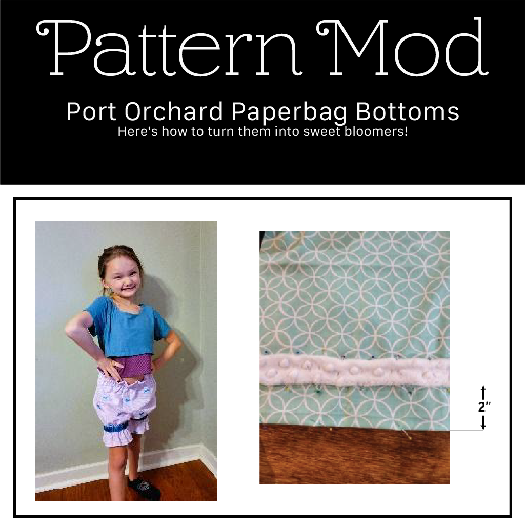 Pattern Mod | Paperbag Pants