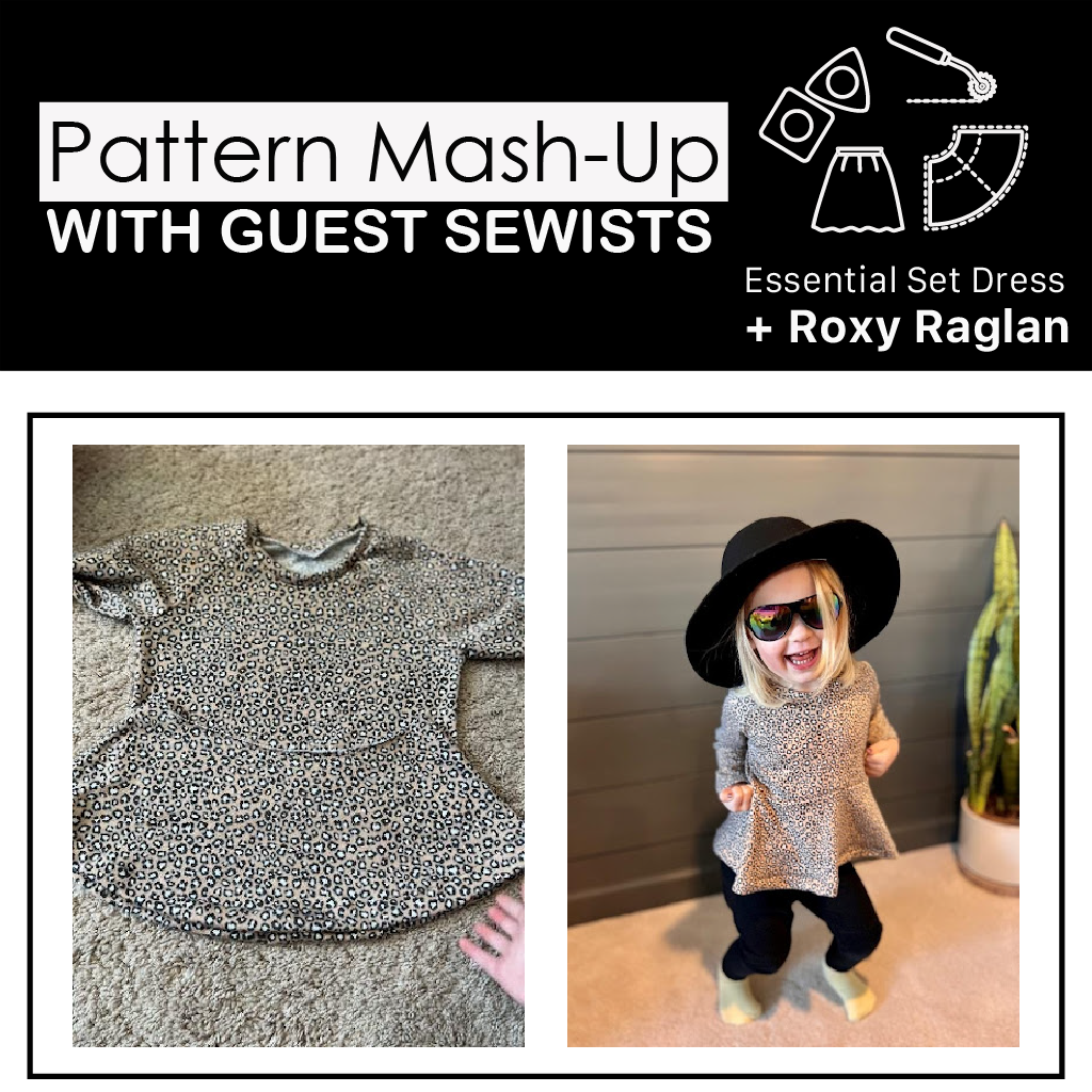 Mash-Up | Essential Set Dress + Roxy Raglan