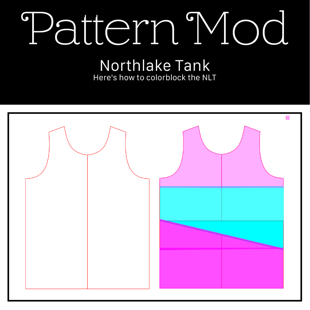 Pattern Mod | Colorblock Northlake Tank