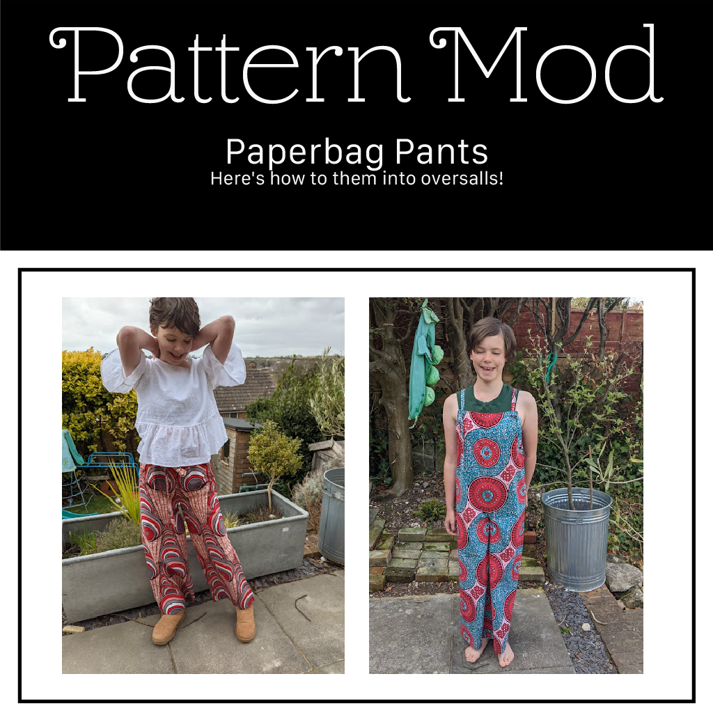 Patterned paper 2025 bag trousers