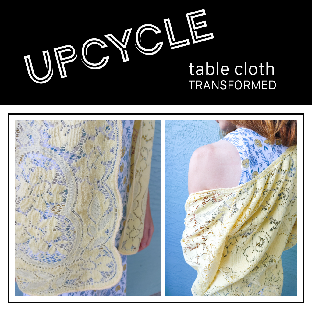 Upcycle a table cloth into a Kimono Style Robe – Rain City Pattern Company