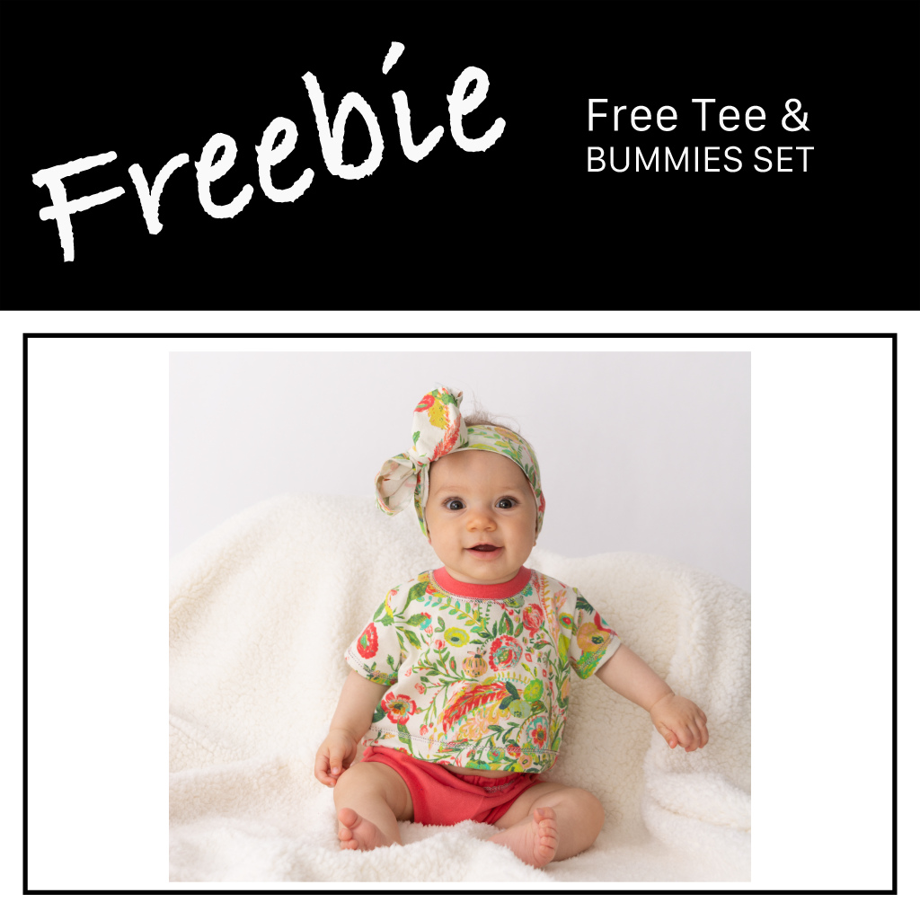 Freebie | Tee + Bummies – Rain City Pattern Company freebie-tee-bummies-rain-city-pattern-company