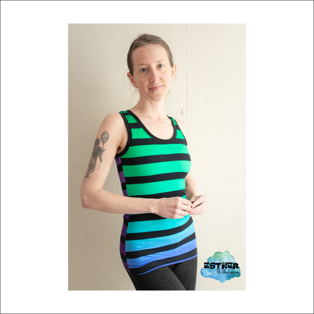 Tight Tank Top | Adult Sizes S0c-L1c | Beginner Level Sewing Pattern