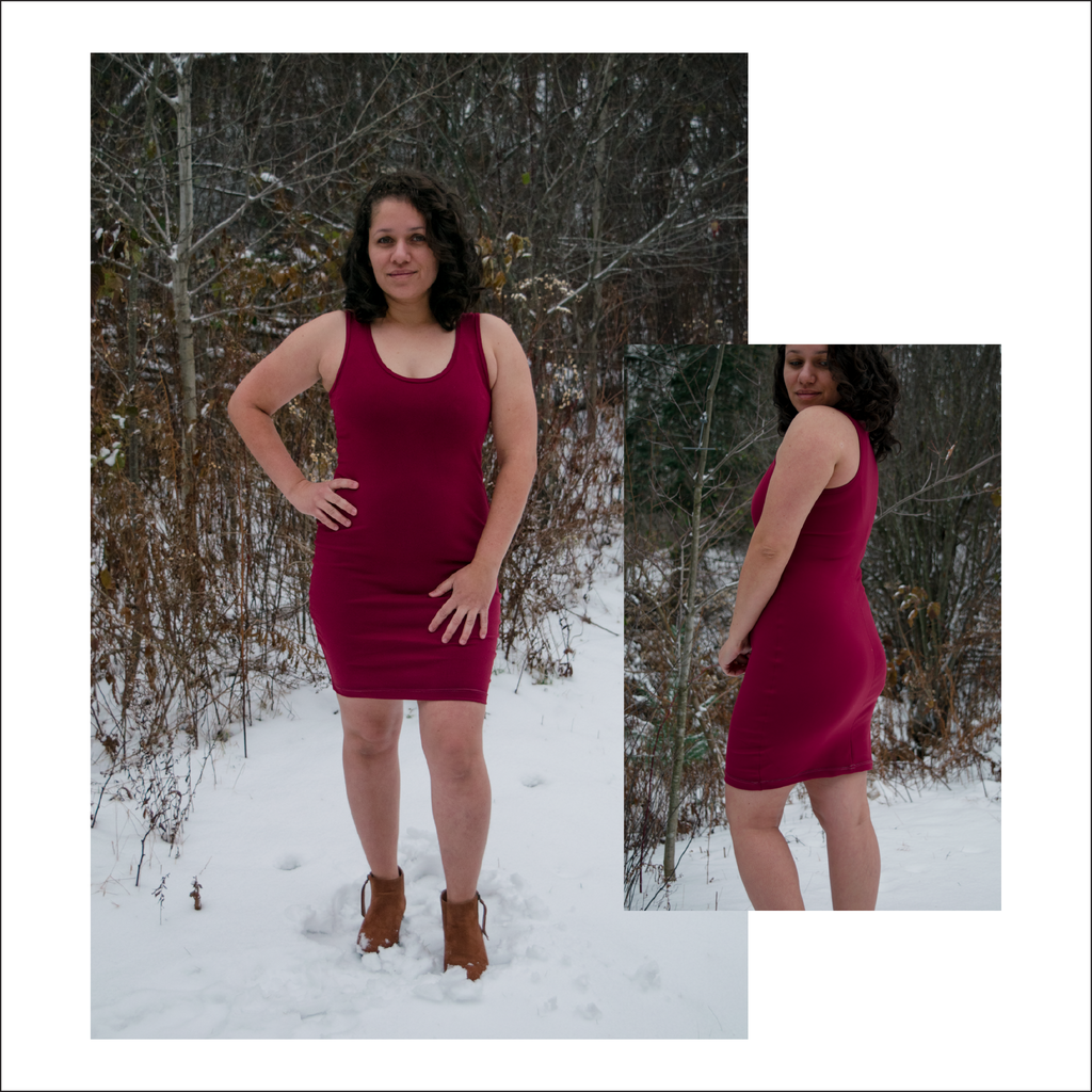 Bodycon Dress | Adult Size S0c-L1c | Beginner Level Sewing Pattern