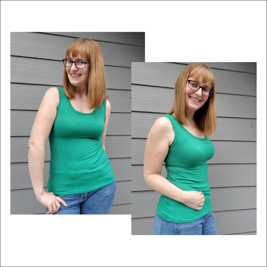 Tight Tank Top | Adult Sizes S0c-L1c | Beginner Level Sewing Pattern