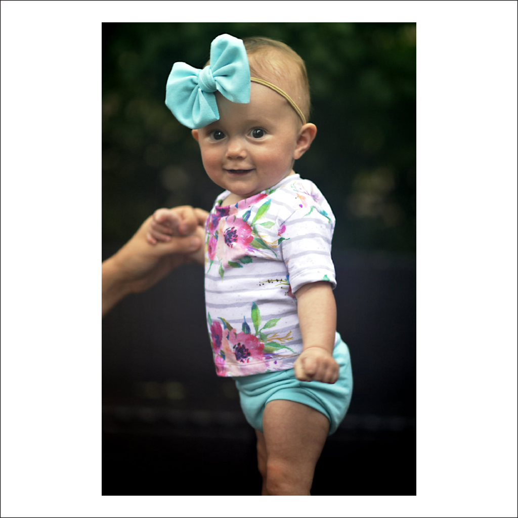 Blakely Bummies + Tee | Newborn to Preschool Sizes NB - 4 | Beginner Level Sewing Pattern