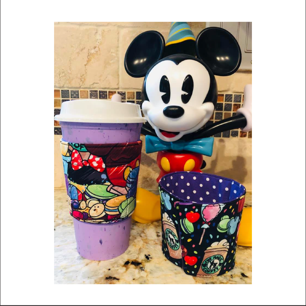 Captain Cup Sleeve PDF Sewing Pattern | Disposable Cup Size 12oz. and 16oz
