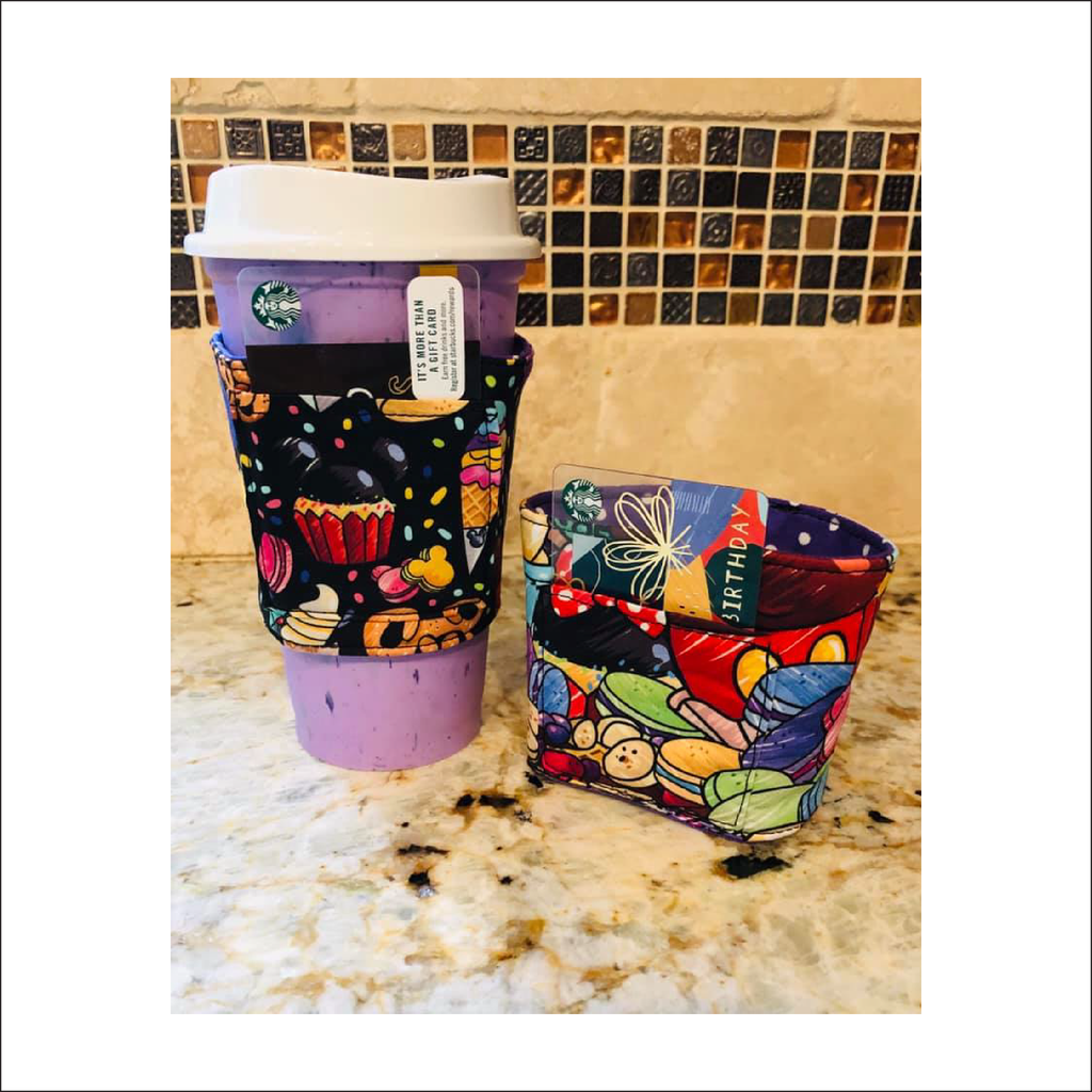 Captain Cup Sleeve PDF Sewing Pattern | Disposable Cup Size 12oz. and 16oz