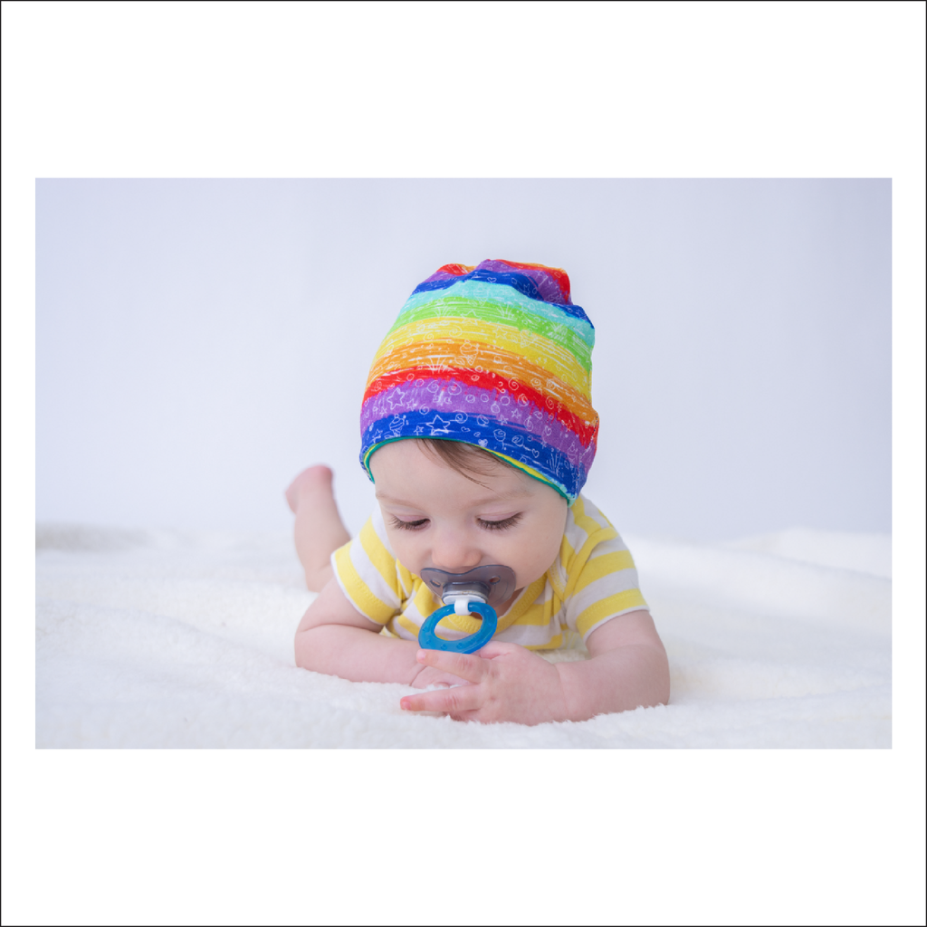 Baby Beanie PDF Sewing Pattern | Infant Sizes 0-12M (Pattern Pieces Only)