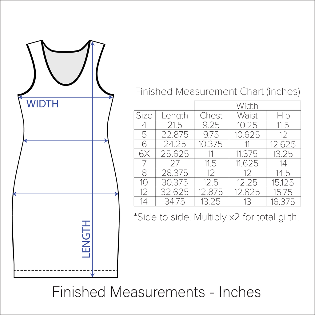 BUNDLE Bodycon Dress | Child & Adult Sizes | Beginner Level Sewing Pattern