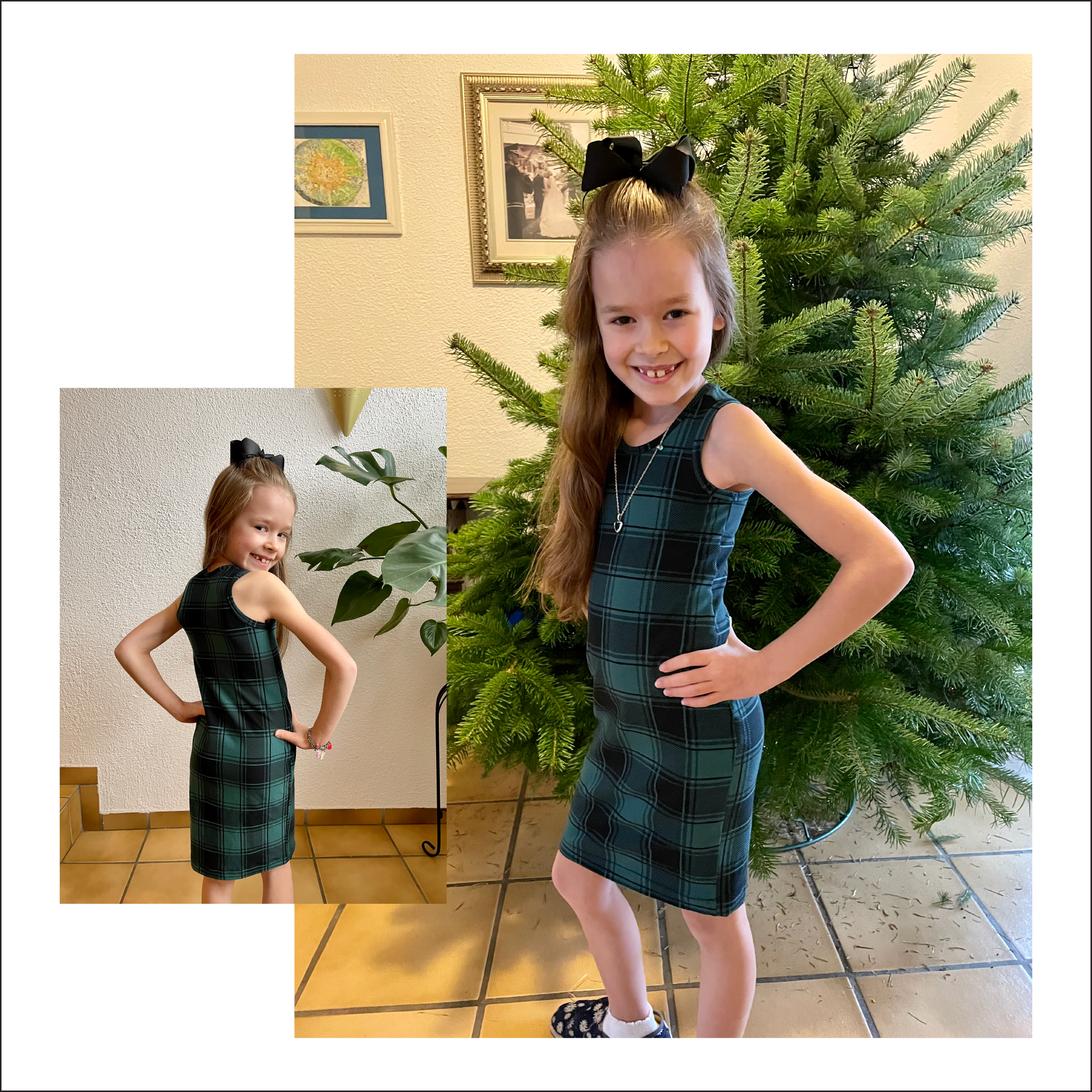 Bodycon Dress Child Size 4 14 Beginner Level Sewing Pattern