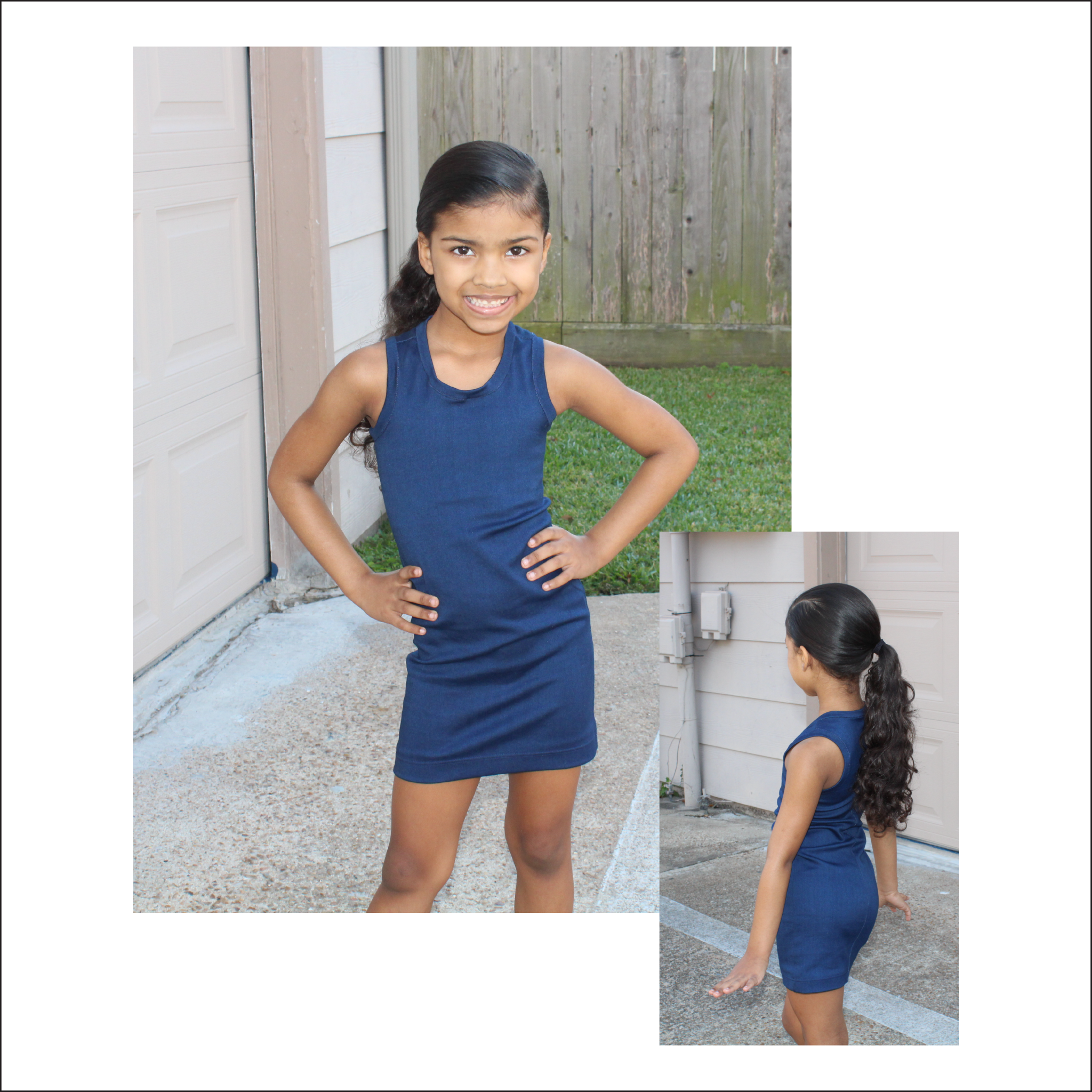 Children's bodycon dress best sale