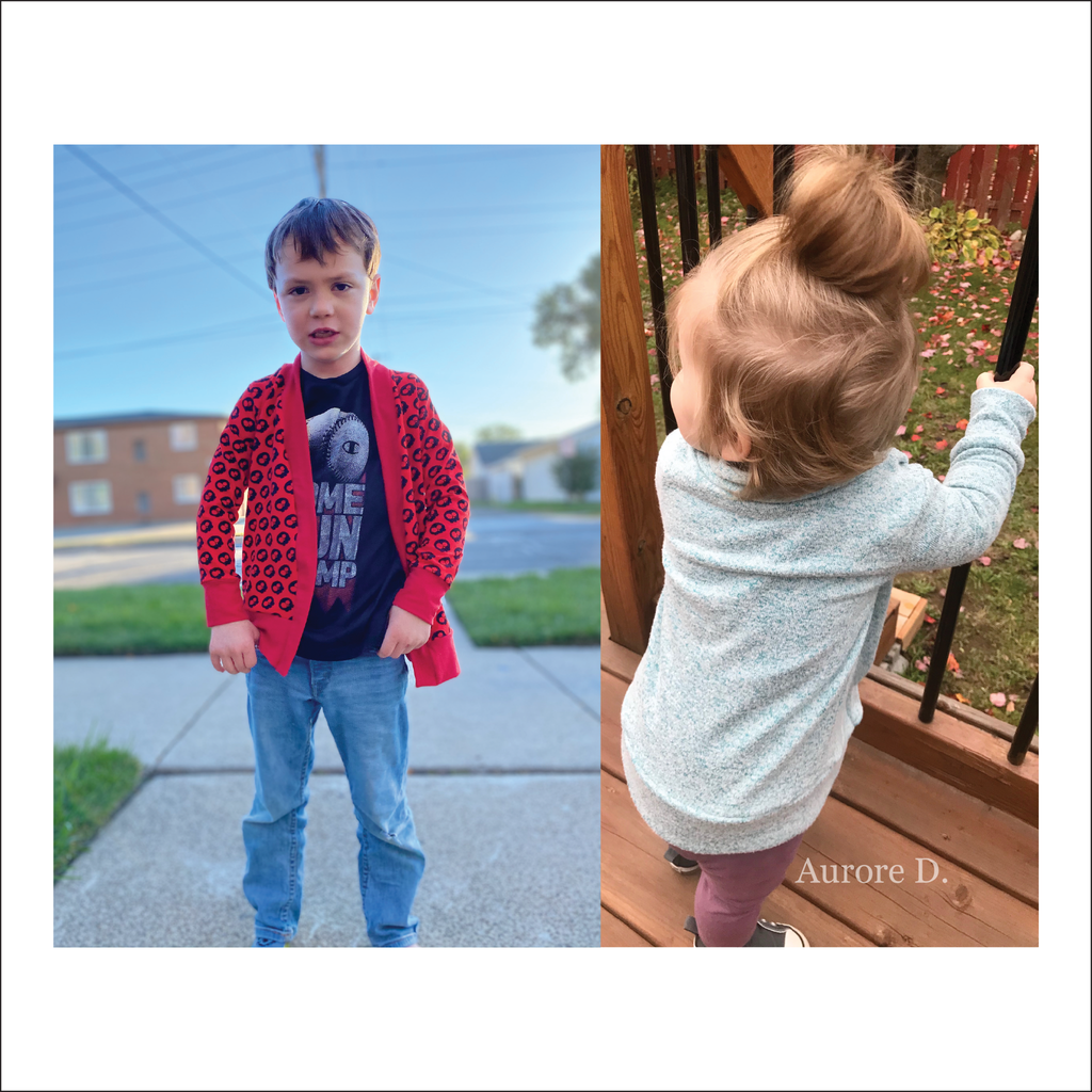 Clear Creek Cardigan |  Baby to Big Kid Sizes NB - 18 | Beginner Level Sewing Pattern