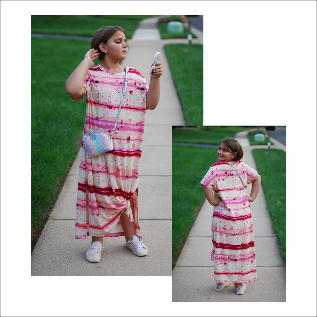 Oversized Tee Shirt Dress | Adult Sizes S0c-L1c | Beginner Sewing Pattern