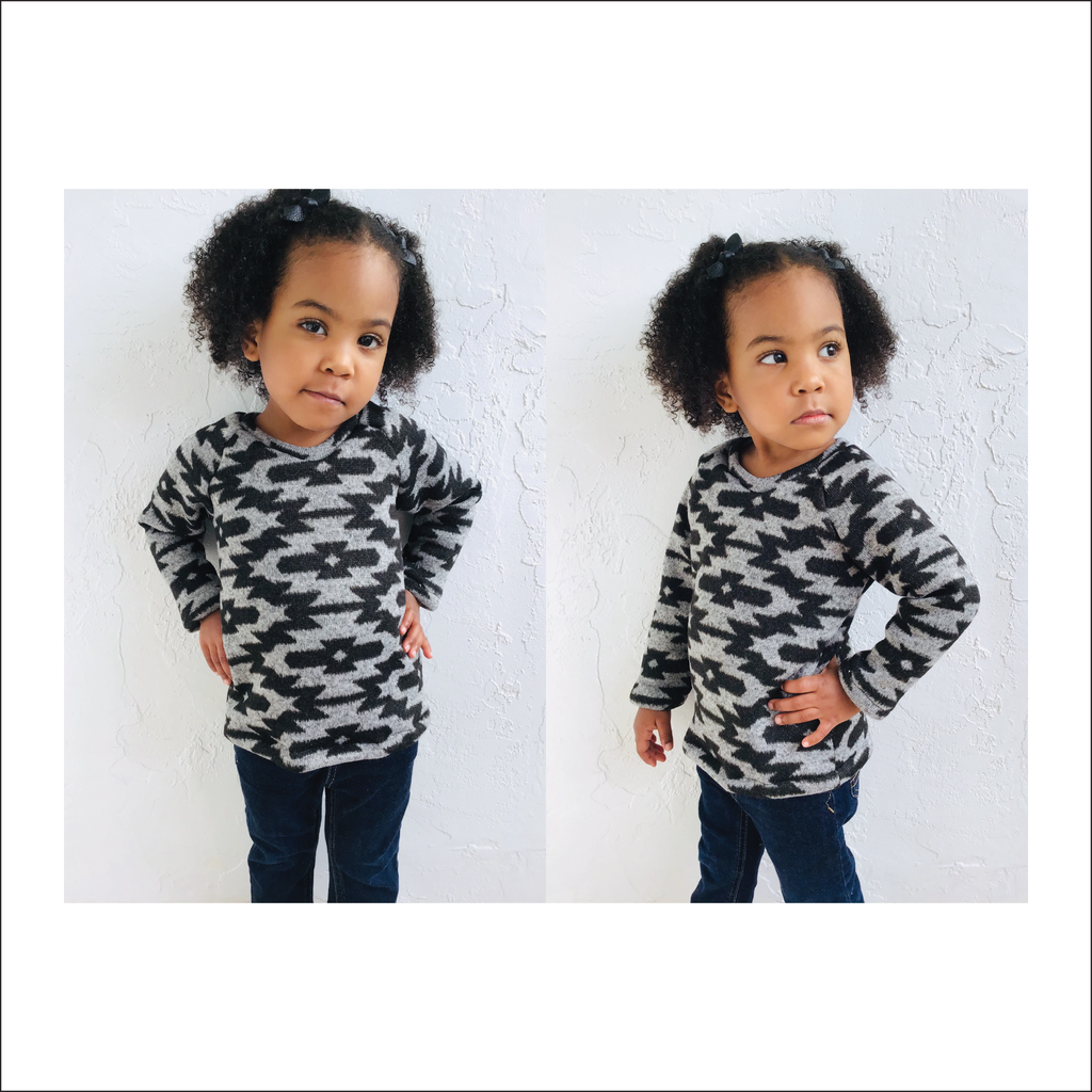 Roxy Raglan |  Baby to Big Kid Sizes NB - 16 | Beginner Level Sewing Pattern