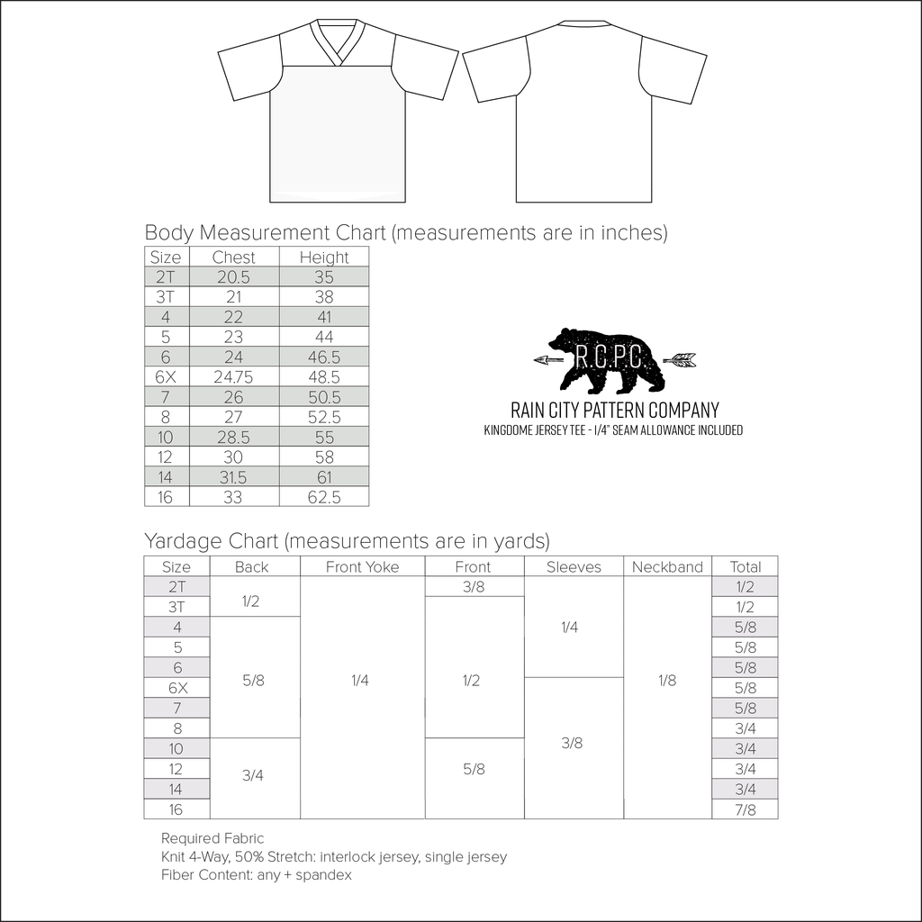 Shop PDF Sewing Patterns – Page 2 – Rain City Pattern Company