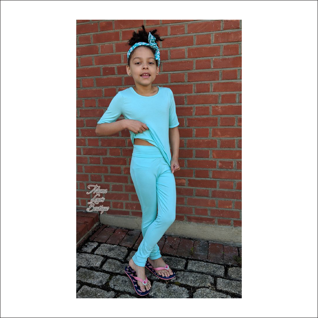 Lafayette Ave. Leggings, Capris and Shorts | Regular and Slim Fit - Child Sizes 2T-10 | Beginner Level Sewing Pattern
