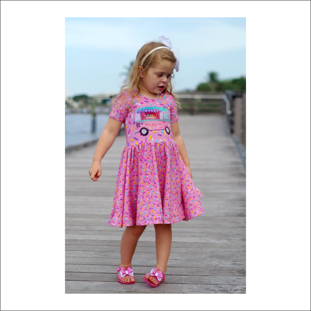 Never Never Land Dress | Child Sizes 2T-10 | Beginner Level Sewing Pattern