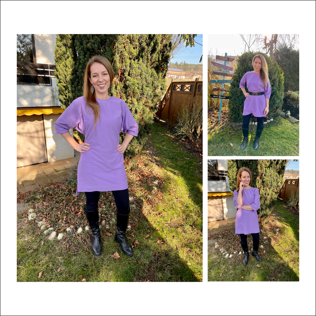 Tessa's Everyday Dolman Top and Tunic by Simple Life Pattern Company —  Pattern Revolution