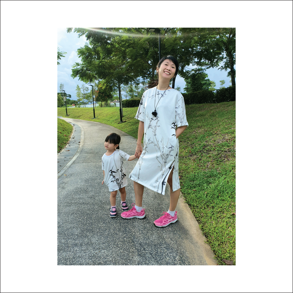 BUNDLE Oversized Tee Shirt Dress | Kids and Adult Sizes | Beginner Sewing Pattern